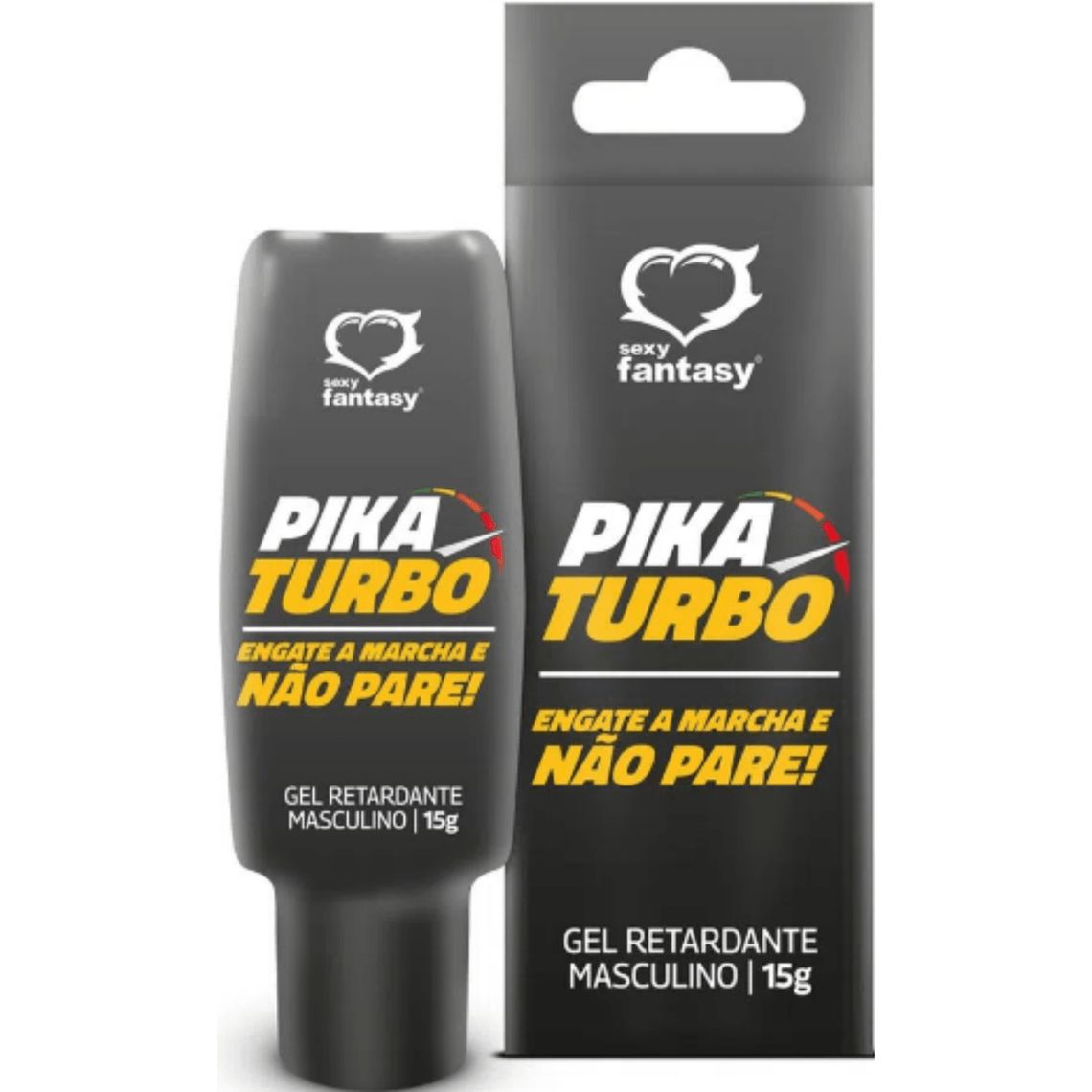 Gel Retardante Pika Turbo 15g Sexy Fantasy R$15,00