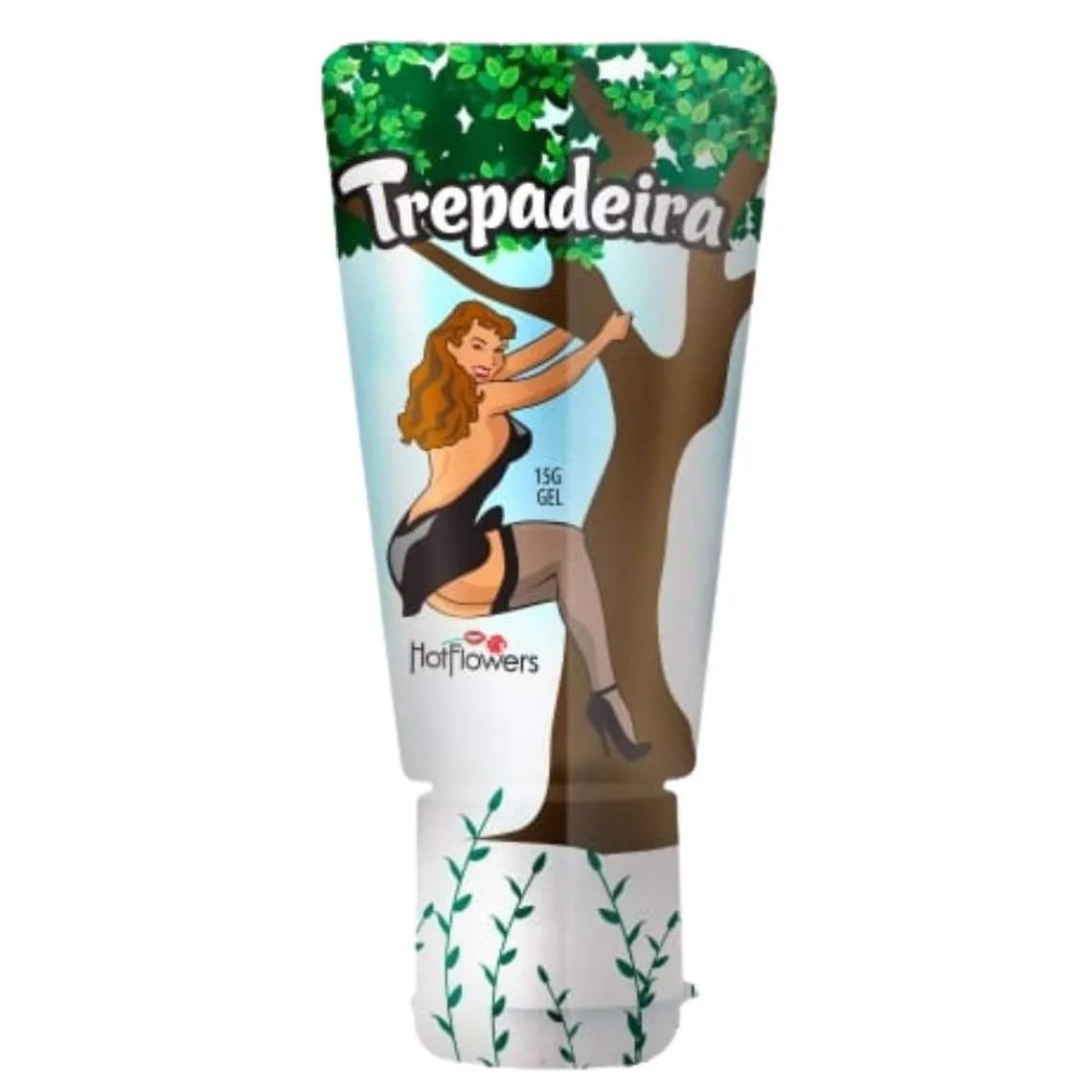 Gel Excitante Feminino Trepadeira 15g Hot Flowers R$20,00