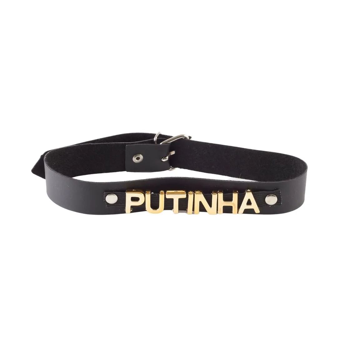 Coleira Personalizada Putinha $32,00