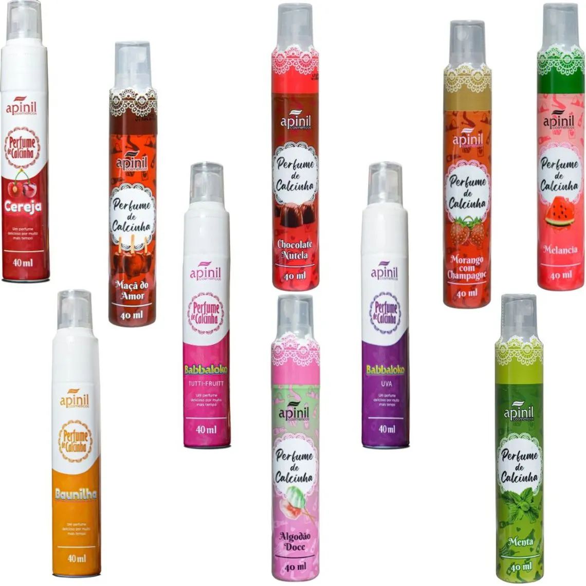 Perfume De Calcinha 40ml Apinil R$10,00